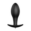 Pretty Love Vibrating Anal Stimulation Plug 1 – távirányítós vibrációs anál plug, 12 rezgés – fekete
