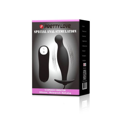 Pretty Love Special Vibrating Anal Stimulation 1 - Unisex záróizom tágító vibrációs eszköz