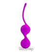 Pretty Love Kegel Tighten Up I Purple - Lila, szilikon gésagolyó, hüvely-súlyokkal
