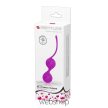 Pretty Love Kegel Tighten Up I Purple - Lila, szilikon gésagolyó, hüvely-súlyokkal