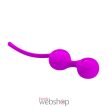 Pretty Love Kegel Tighten Up I Purple - Lila, szilikon gésagolyó, hüvely-súlyokkal