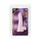 7.4" Realistic Dildo - Herés, letapasztható, rugalmas dildó