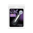 Debra - Mini Vibe Lady Finger Black vibrációs tojás