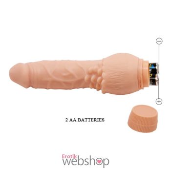   Barbara Clark Realistic Multi-Speed Vibrator 7,6" - Testszínű Klasszikus vibrátor