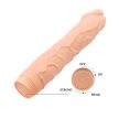 Barbara Bob Realistic Multi-Speed Vibrator 8,8" – realisztikus g-pontos vibrátor (testszínű)