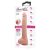 Debra Beautiful Dick 11 " Dildo - Herés, vízálló, letapasztható, g-pontos élethű dildó