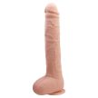 Debra Beautiful Dick 11 " Dildo - Herés, vízálló, letapasztható, g-pontos élethű dildó