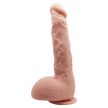 Beautiful Jason 9,8 " Dildo - Herés, vízálló, letapasztható, g-pontos dildó - vibrációs/klasszik dildo - választható