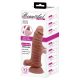 Debra Beautiful Baron 7,8" Dildo - Herés, vízálló, letapasztható, g-pontos dildó