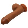 Beautiful Johnson 9,2 " Dildo Brown - Herés, letapasztható élethú dildó