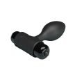 Pretty Love Vibra Butt Plug Black - Fekete, vibrációs anál tágító