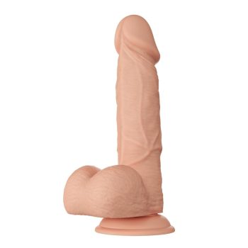   Beautiful Bahamut 8,5 " Dildo - rugalmas dildó, bőrszerű tapintású, puha anyagból