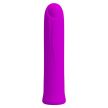 Pretty Love Curtis Purple – mini vibrátor 12 rezgésfunkcióval, memóriafunkcióval