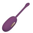 Pretty Love Doreen Purple appvezérelt vibrátor – újratölthető elektromos stimulációs vibrátor