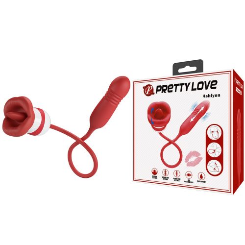 Pretty Love Ashlynn – 3 az 1-ben akkus vibrátor csiklóizgatóval, pulzáló és vibrációs funkcióval