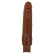 Pretty Love Soren Brown – újratölthető realisztikus vibrátor TPE anyagból, 25,2 cm