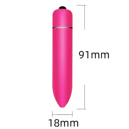 EwToys - 7 fokozat, 91 mm Pink - Rózsaszín, Mini rúdvibrátor
