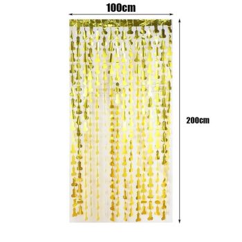 EwToys - Fütyi party függöny - 1Mx2M - arany