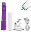 EwToys - Lökő, applikációs okos vibrátor pink/lila színben II. , USB töltővel - vízálló + tok -választható színben
