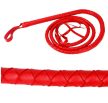 EwToys - 2 m hosszú szex ostor -PU bőr, piros