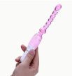 EwToys - Zselés, rózsaszín vibrátoros análsor