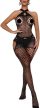 EwToys Bodystocking B08 - Neon rózsaszín, neon zöld, fekete necc harisnyaoverall - választható szín