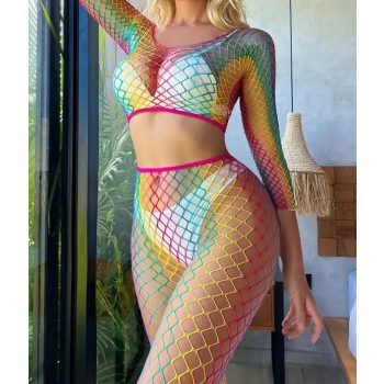 EwToys Bodystocking B14 - szivárványos együttes