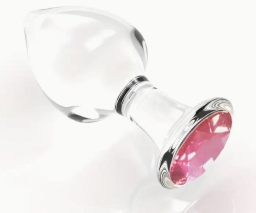 EwToys - Crystal - Köves üveg análdugó - S