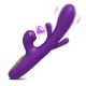  EwToys 3in1 Extra vibrátor - G-pont, csiklóizgató, léghullámos - választható szín! Lila/piros
