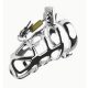 EwToys - Metal Chastity  -Acél péniszketrec, erényöv férfiaknak