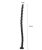 EwToys - Monster dildo 03 - Hosszú análdildo, pikkelyes erezettel XXL - 50 CM.