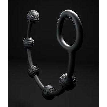 EwToys - Soft szilikon análsor -  5 golyóval