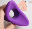 EwToys - Lila záróizom tágító, üreges - S/M méret