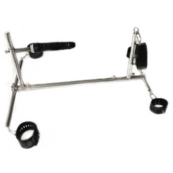   EwToys - Bdsm – Állítható rögzítő állvány dildóval és bilincsekkel 