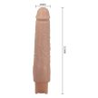 Pretty Love Soren Flesh realisztikus vibrátor 25,2 cm újratölthető