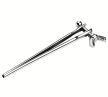 EwToys Steel Adjust 5 mm – állítható rozsdamentes acél uretrális tágító, 11,9 cm