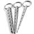 EwToys Steel Scale – rozsdamentes acél fokozatos uretrális tágító, S–M–L méretben