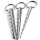 EwToys Steel Scale – rozsdamentes acél fokozatos uretrális tágító, S–M–L méretben