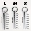 EwToys Steel Scale – rozsdamentes acél fokozatos uretrális tágító, S–M–L méretben