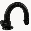 EwToys - Extra méretű, hatalmas fekete szilikon dildó 40 cm.