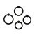 EwToys - Donut Rings-Assorted 4 Pack - 4 db.-os péniszgyűrű 