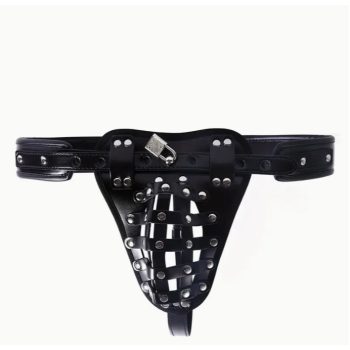 EwToys - Műbőr állítható erényöv férfiaknak 01