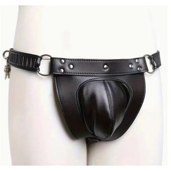 EwToys - Műbőr állítható erényöv férfiaknak 03