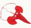 EwToys - Vicces, 3 színben választható (fekete/piros/leopárd) tanga - egy méret