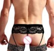 EwToys - Férfi csipkés tanga - egy méret S-L