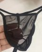 EwToys - Férfi hálós tanga - egy méret -fekete