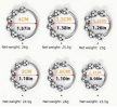 Ewtoys - péniszgyűrű, makkgyűrű és makkékszer egyben férfiaknak - Arany/ ezüst - 1 db. - Választható szín és méret