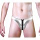 EwToys - Extra, ezüst, szétnyitható férfi alsó - S/L egy méret