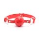  EwToys- Red Ball Gag - Piros szájpecek