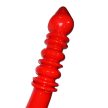 EwToys piros bordázott szilikon dildó szexgéphez 24 cm